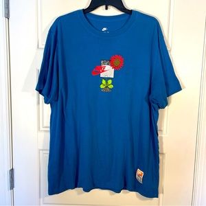 Nike Grow Your Sole blue t-shirt XL
